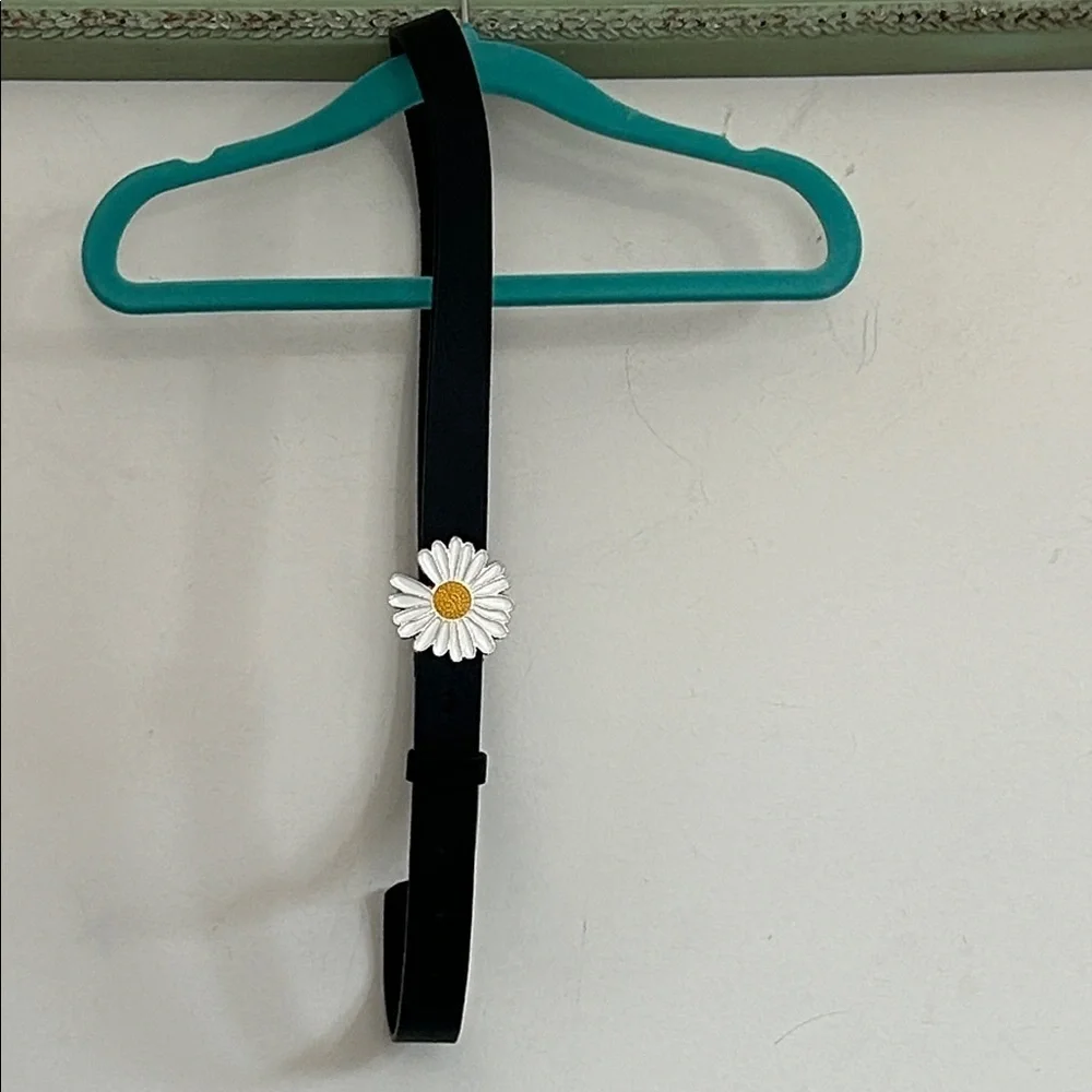 Dolls kill Black Belt with Daisy Buckle adjustable size women’s medium